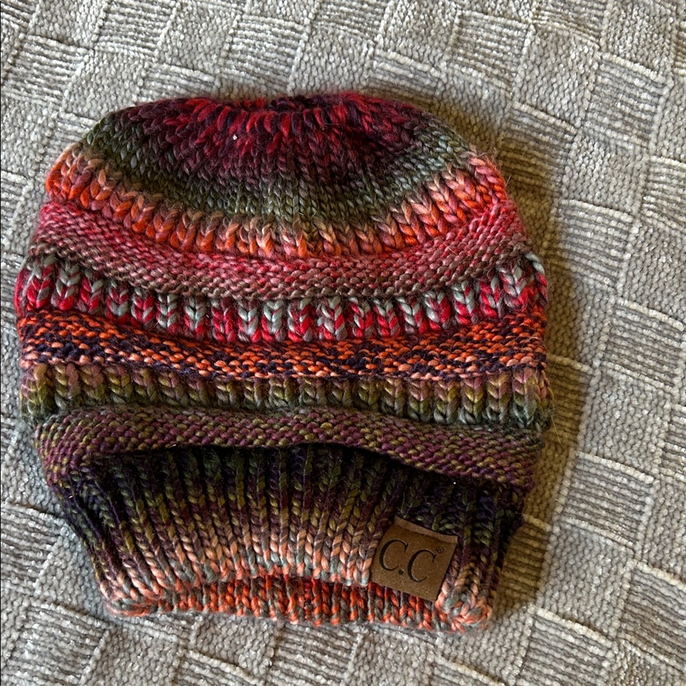 C.C Kids Multicolor Knit Beanie